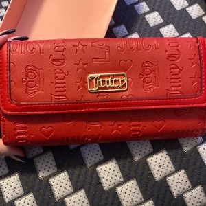 Brand New Red Juicy Couture Wallet!